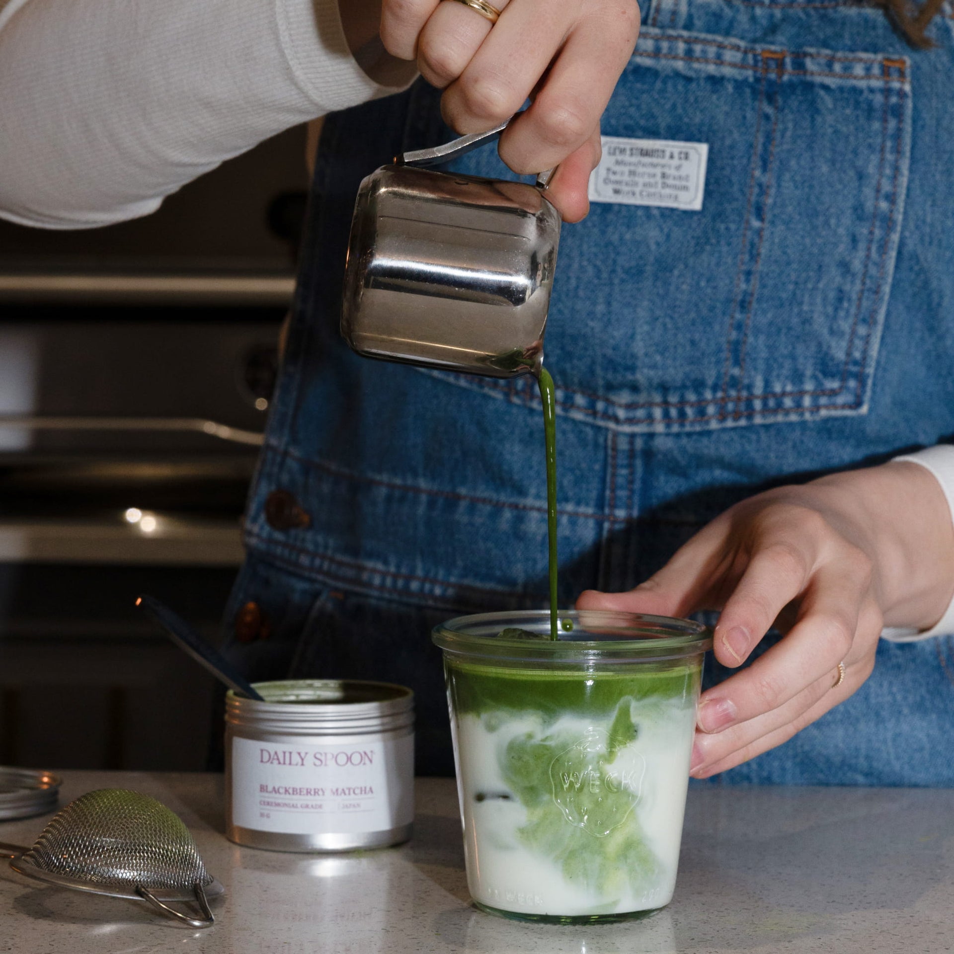 Gervuogių matcha